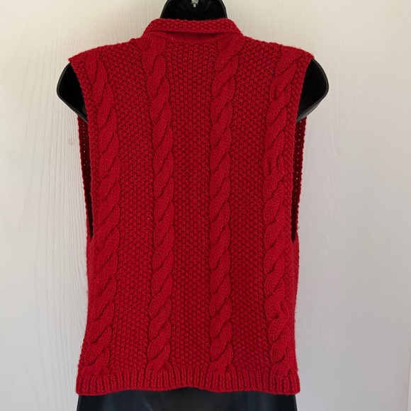 Wool Sweater Vest - Picture 5 of 8